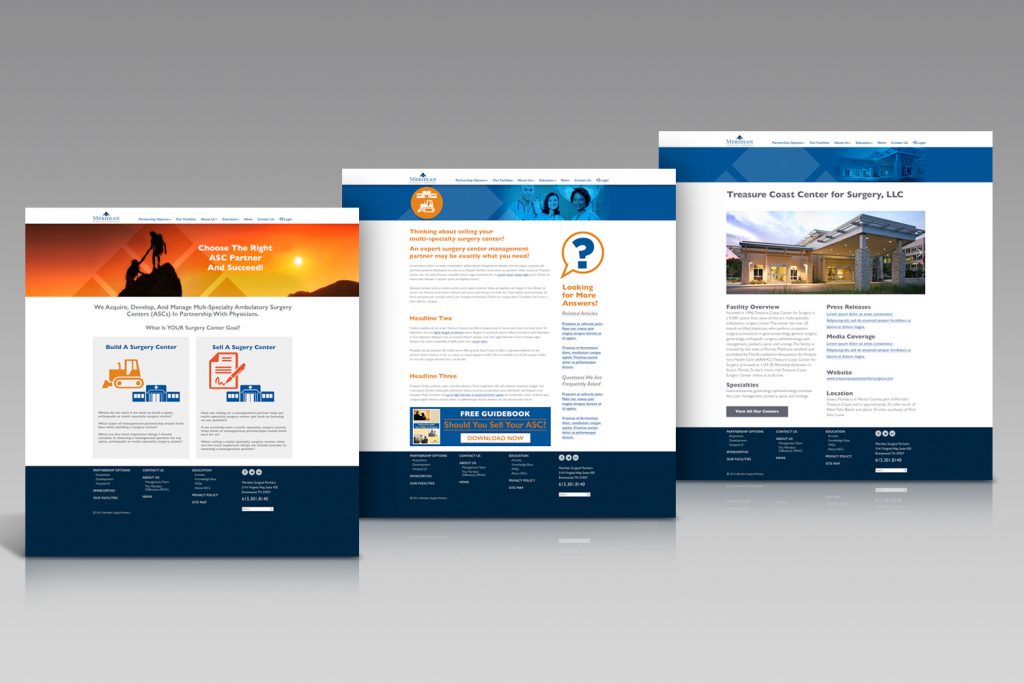 Solution: Inbound Marketing - Meridian Website Redesign
