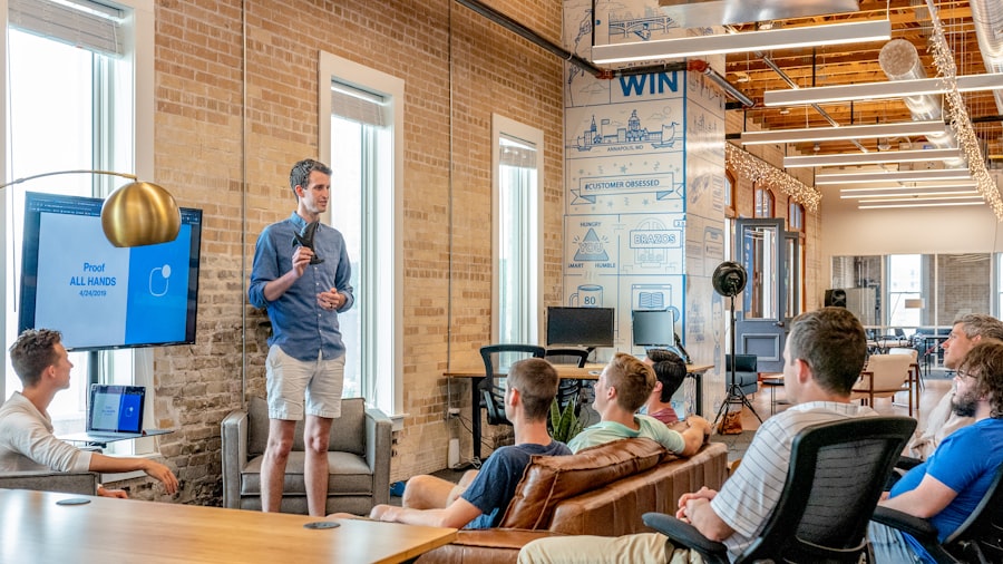 Marketing leadership strategy session