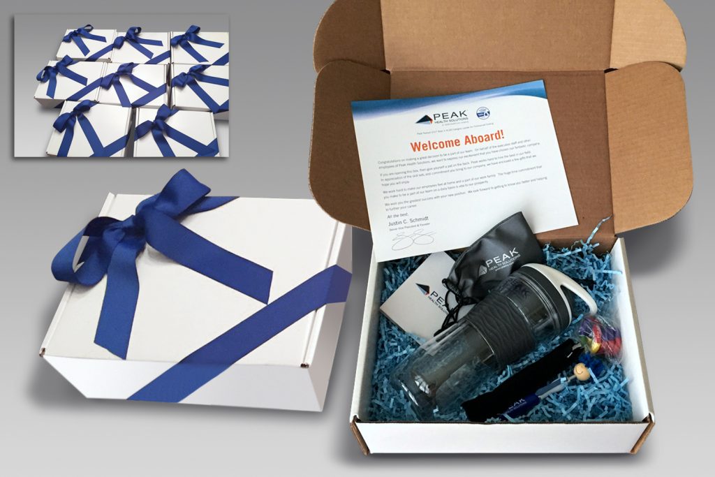 Solution: Culture Building - Gift Boxes for Peak Health Solutions
